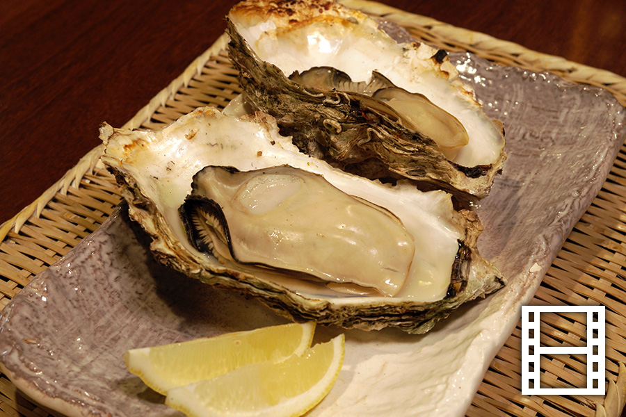 牡蠣焼き